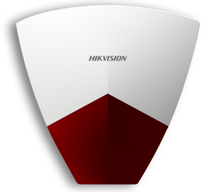 Vezetékes kültéri fény hangjelző piros