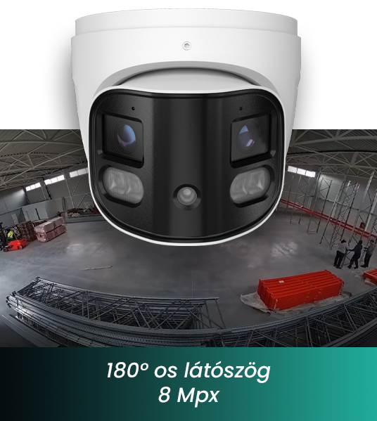 Techson panoráma kamerák látószög